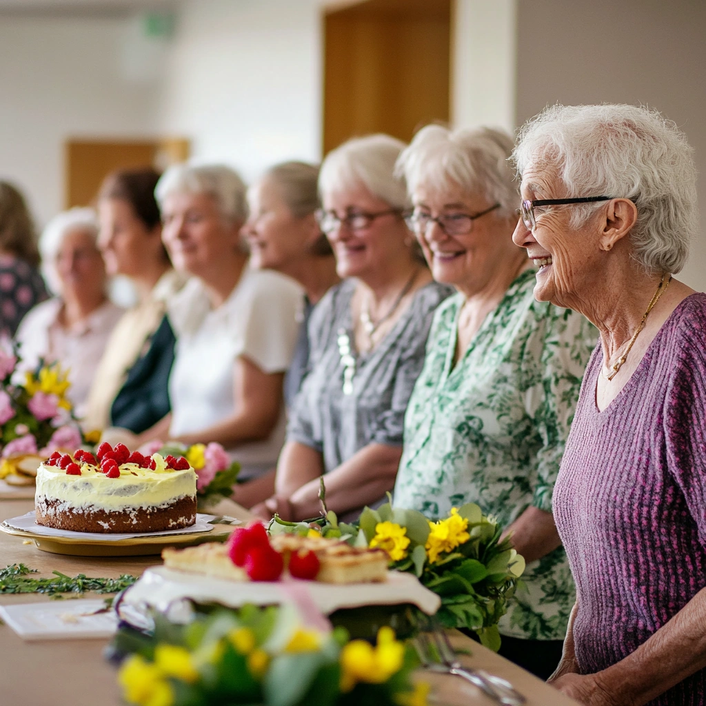 Святкування дня народження учасниці клубу